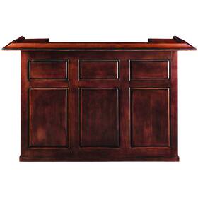 Dbar72 Ram Game Room 72 Inch Bar - Chestnut