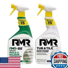 B0d936m5h5 Rmr Brands Mold Stain Eraser Max Pack - No-scrub Tub Tile And Outdoor Cleaner