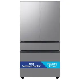 Rf70f29deraa Samsung 887276954509 Bespoke 36 Inch Wide 28.9 Cu. Ft. French Door Refrigerator