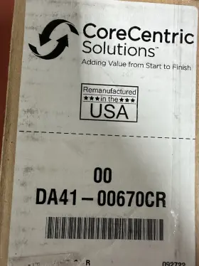 Da41-00670cr Samsung Main Control Board. Part Number