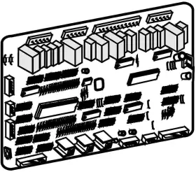 Da92-00939a Samsung Refrigerator Electronic Control Board