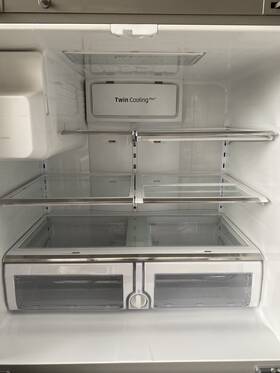 Samsung Lf4287has Stainless Steel French Door Refrigerator Twin Cooling Plus Ice Maker