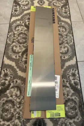 Ra-f36dmmp0 Samsung Bespoke Mid Drawer Panel - Original Stainless Steel