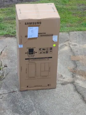 Rf18a5101s9 Samsung 18 Cu. Ft. Smart Counter Depth 3-door French Door Refrigerator Stainless Look