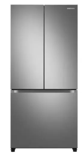 Rf18a5101sr Samsung 18 Cu.ft. Smart Counter Depth 3-dr French Door Refrigerator #rf18a5101sr