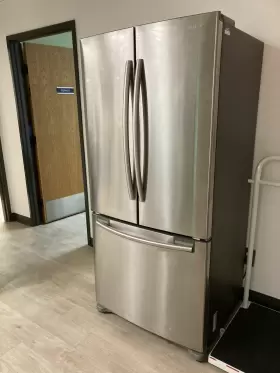 Rf18hfenbsr Samsung French Door Refrigerator - Stainless Steel
