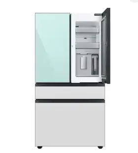 Rf23bb8900awaa Samsung Bespoke 23 Cu. Ft. 4-door French Door Counter Depth Smart Refrigerator