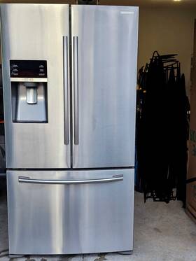Samsung Rf23hcedbsr Refrigerator French Door With Twin Cooling Plus 22.5 Cu.ft