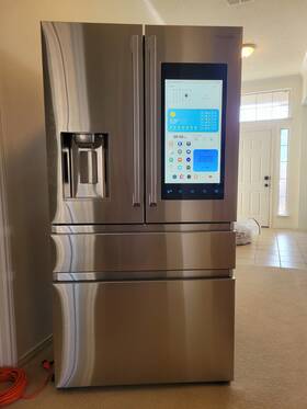 Samsung Rf23m8590sr Family Hub Refrigerator Rf23m8590sr/aa 4-door French Door