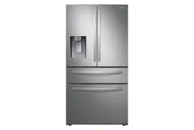 Rf24r7201sr Samsung 23 Cu. Ft. Counter Depth 4-door French Door Refrigerator With Flexzone