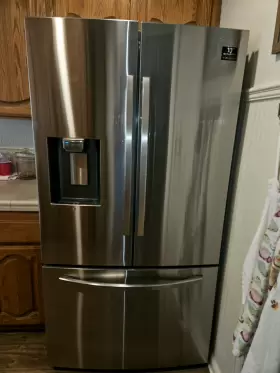 Rf28 Samsung 2019 Refridgerator French Door Model# With 1-step Foldable Self