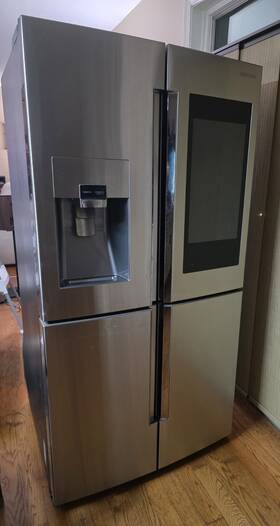 Samsung Rf28m9580sr Refrigerator 28 Cu. Ft. Capacity 4-door Flex With Family Hub