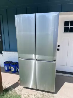 Rf29a9671 Samsung 29 Cf Refrigerator With Dual Ice-maker Water In Door Under Warra