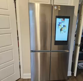 Rf29bb89008maa Samsung Used Samsung-4 Door Flex Frech Smart Refrigerator With Familyhub-stainless Steel