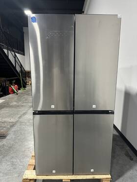 Samsung Rf29db9600qlaa Bespoke 29 Cu Ft 4-door Flex Refrigerator Beverage Center