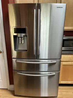 Rf4287ha Samsung French Door Refrigerator Pre Owned