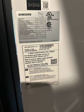 Samsung Rf90f29aeceaa Bespoke 29 Cu. Ft. 4-door French Door Refrigerator With Ai Family Hub