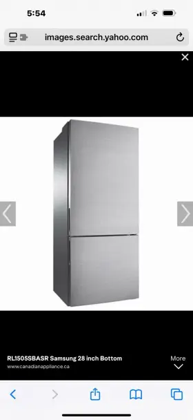 Rl1505sbasr Samsung Refrigerator - Brand New In Box