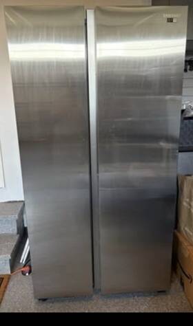 Samsung Rs23a500asr - 23 Cu. Ft. Side-by-side Counter Depth Smart Refrigerator