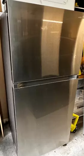 Rt18m6215sr Samsung 18 Cu. Ft. Top Freezer Refrigerator With Flexzone Stainless Steel