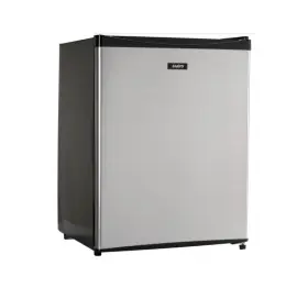 Sr-a2480m Sanyo 2.4 Cu.ft. Mid-size Portable Refrigerator Platinum/black Euc