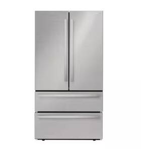 Sharp Sjg2351fs 36 Inch 22.5 Cu Ft Counter-depth French Door Refrigerator In Stainless Steel