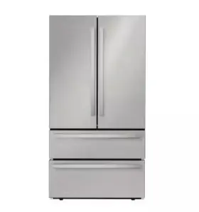 Sjg2351fs Sharp 36 Inch 22.5 Cu Ft Counter-depth French Door Refrigerator In Stainless Steel