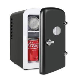 Simple Deluxe B0d7dk5133 4l Portable Mini Fridge Warmer Cooler For Six 12oz Cans Compact Re