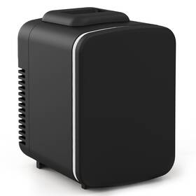 Simple Deluxe B0dc61ccs5 4l/6 Can Mini Fridge Cooler Warmer Freon-free Refrigerator Black