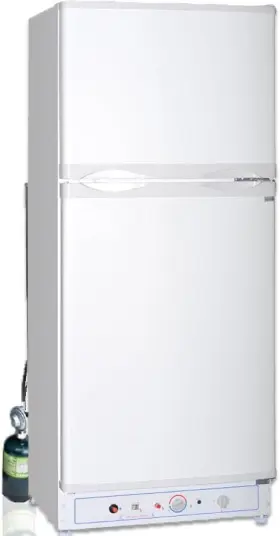 Ddg-185 Smad 6.5cuft Propane Refrigerator Electric 2way Fridge Freezer Camping Rv Cooler