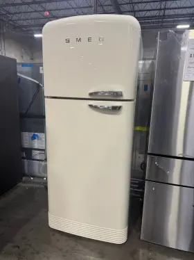 Fab50ulcr3-01-032-smeg Smeg Ctd90dp2ns1 50s Retro Style 31 Inch 19.3 Cu Ft Cream Top Freezer Fridge