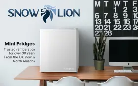 Snowlion 810054151692 Premium 43l Retro Style Mini Fridge White