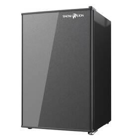 Snowlion 810054151746 65l Solid Door 2.3 Cu.ft. Freestanding Under-counter Mini Fridge Black