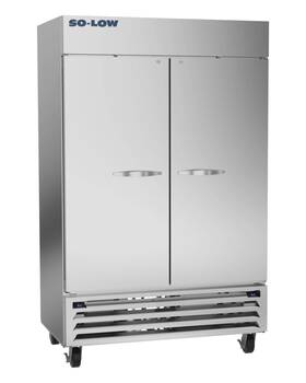 So-low Dh-48rf So-low 2 Door Refrigerator And Freezer Combo