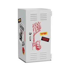 Stranger Things 94688504 Hellfire Club Locker Mini Fridge