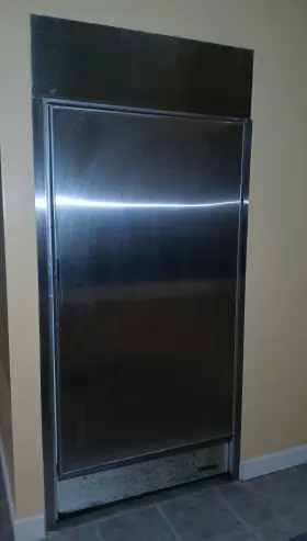 201fd Sub-zero Freezer Stainless Steel 21.0 Cu. Ft. 36 Inch X 73