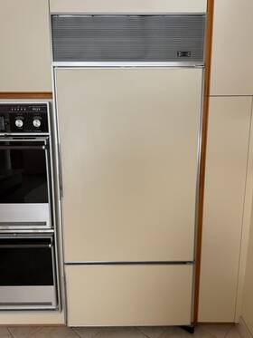 Sub-zero 251rfd Retro Refrigerator Bottom Freezer Nyc Local Pick Up Works Great