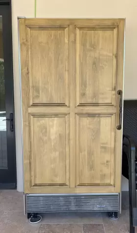 601f Sub-zero 36 Inch Freezer With Custom Panel Ready