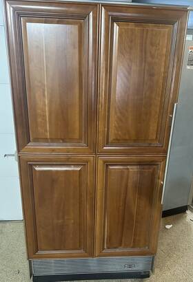 Sub-zero 601tr/o Sub-zero Built-in 2-door Panel-ready Wood Front Refrigerator