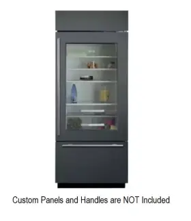 Bi-30ug Sub-zero Bi-30ug/o 30 Inch Panel Ready Refrigerator Freezer Glass Door Right Hinge -