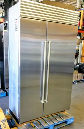 Bi-42s Sub-zero Bi-42 42 Inch Bi-42s/ph Refrigerator Flawles Stainless Doors 3yr Factory Warranty
