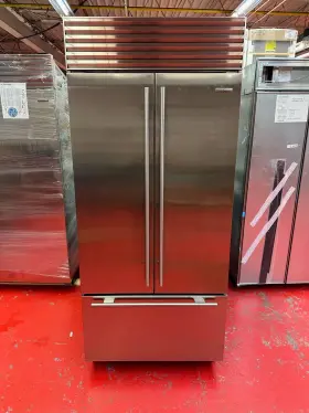 Bi36ufdidsth Sub-zero 36 Inch Subzero Refrigerator Freezer French Door Used 10/2017