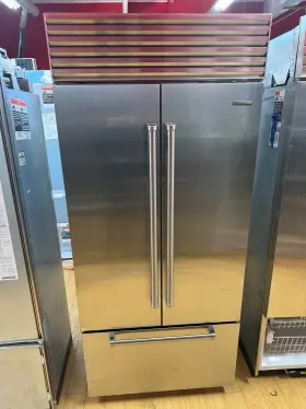 Bi36ufds Sub-zero 36 Inch Built-in French Door Smart Refrigerator