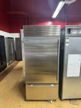 Bi-36u Sub-zero Bi36us Bi-36u/s 36 Inch Bottom Freezer Built In Refrigerator