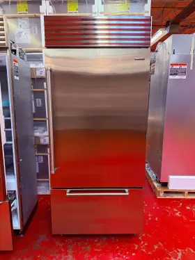 Bi36usphrh Sub-zero 36 Inch Subzero Refrigerator Freezer Used 2020
