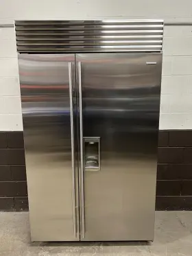 Bi48sd Sub-zero Bi48sd/s/th- 48 Inch Classic Refrigerator Side By Built-in Stainless