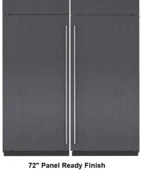 Cl3650fol Sub-zero Cl3650ror Classic Series 72 Inch Panel R Refrigerator Freezer