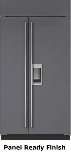 Cl4250sdo Sub-zero Classic Series 42 Inch Built-in Side-by-side Smart Refrigerator