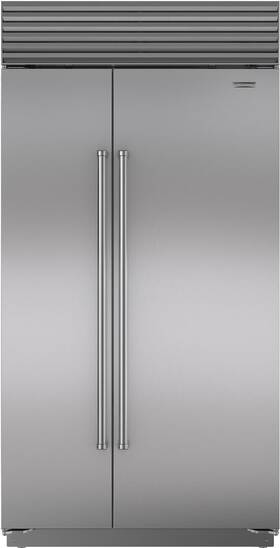 Sub-zero Cl4250sidsp Sub-zero 42 Inch 24.5 Cu.ft Built-in Side-by-side Smart Ss Refrigerator