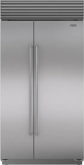Cl4250sidsp Sub-zero 42 Inch 24.5 Cu.ft Built-in Side-by-side Smart Ss Refrigerator